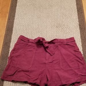 Anthropologie Sanctuary Linen Shorts